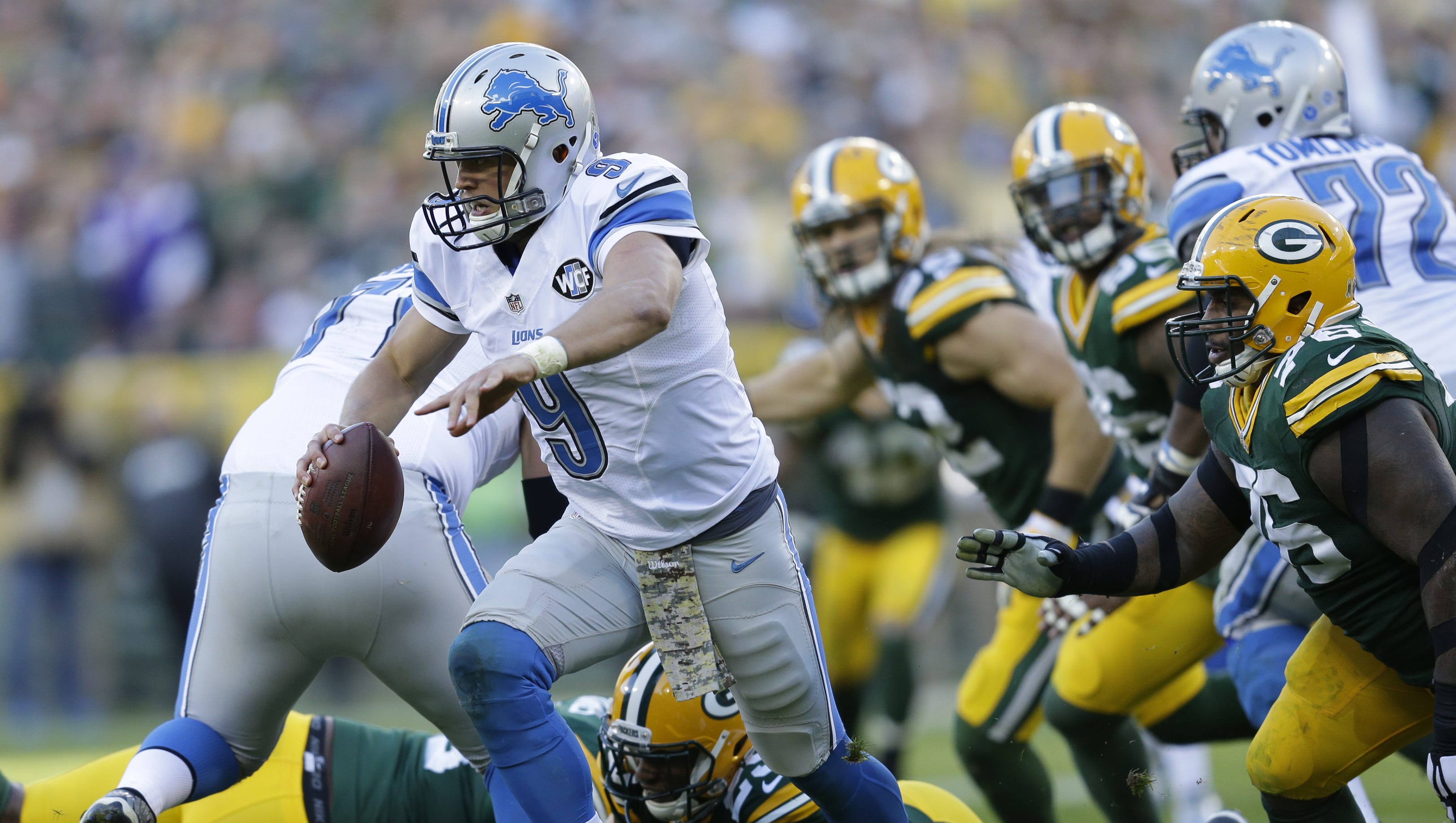 Quarterback Matthew Stafford and the Detroit Lions will learn a lot about their playoff chances Sunday against the New York Giants in the Meadowlands.